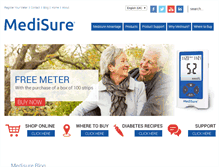 Tablet Screenshot of medisure.ca