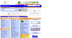 Desktop Screenshot of medisure.com.pk